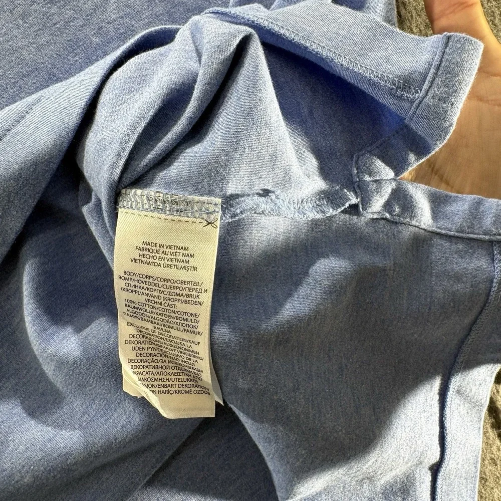 Polo Ralph Lauren Shirt Men's 3XLT Blue Performance Big & Tall Flesh Pony